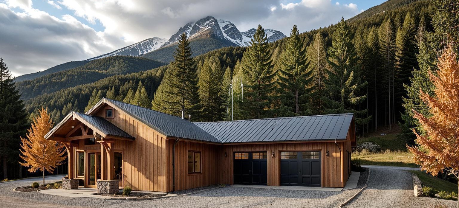 Custom home design project by Finch Designs in Sandpoint, Idaho