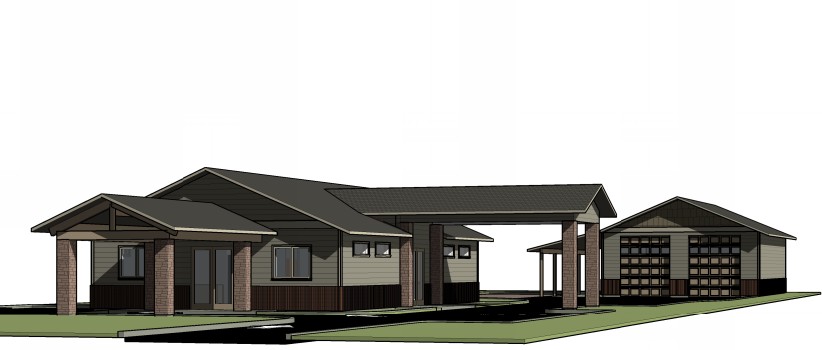 Custom home design project by Finch Designs in Sandpoint, Idaho