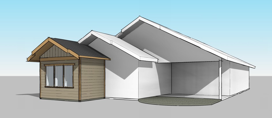 Custom home design project by Finch Designs in Sandpoint, Idaho