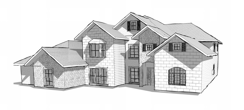 Custom home design project by Finch Designs in Sandpoint, Idaho
